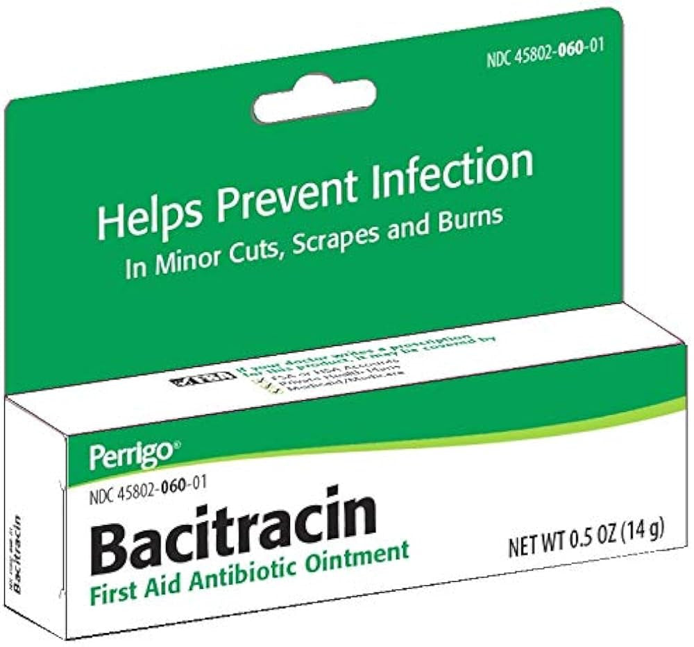 Bacitracin First Aid Antibiotic Ointment, 0.5 Oz
